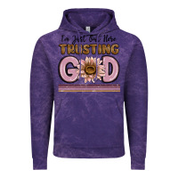 Cloud Purple im just out here trusting god Vintage Hoodie - MaliasSmallBusiness