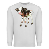 Dove Grey Holstein Calf Premium Sweatshirt - LillyAllenDesigns