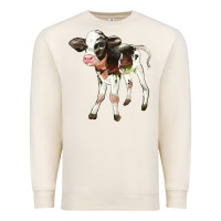 Sandshell Holstein Calf Premium Sweatshirt - LillyAllenDesigns