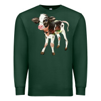 Sports Green Holstein Calf Premium Sweatshirt - LillyAllenDesigns