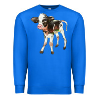 True Royal Holstein Calf Premium Sweatshirt - LillyAllenDesigns