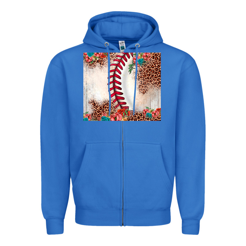 Baseball Leopard Zipper Hoodie by JahusDesignShop | Teevron