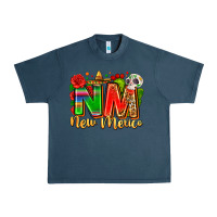 Midnight Navy new mexico Urban Heavy Tee - Zillion Design Studio