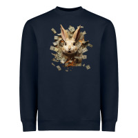 Navy bad rabbit Heavyweight Sweatshirt - Unal Design