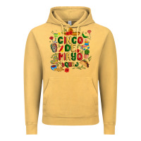 Vintage Mustard cinco de mayo squad Vintage Hoodie - JahusDesignShop