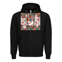 Black baseball leopard Zipper Hoodie - JahusDesignShop