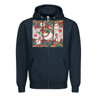 Navy baseball leopard Zipper Hoodie - JahusDesignShop