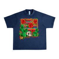 Navy new mexico map Urban Heavy Tee - Zillion Design Studio