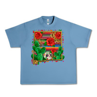 Pebble Blue new mexico map Urban Heavy Tee - Zillion Design Studio