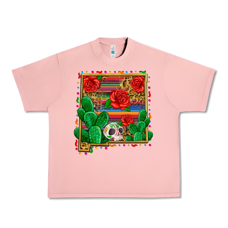 New Mexico Map Urban Heavy Tee by Zillion Design Studio | Teevron