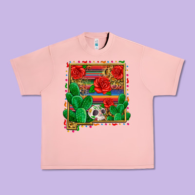 New Mexico Map Urban Heavy Tee Designed By Zillion Design Studio
