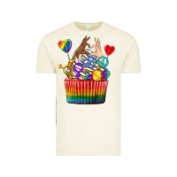 Vintage Arctic pride rainbow cupcake Vintage Tee - texasbilliewilder