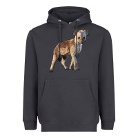 Smoke Baby Hyena Illustrations Heavyweight Hoodie - LillyAllenDesigns