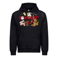 Black Counselor Christmas Urban Hoodie - LillyAllenDesigns