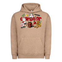Pigment Burro Counselor Christmas Urban Hoodie - LillyAllenDesigns