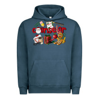 Pigment Midnight Navy Counselor Christmas Urban Hoodie - LillyAllenDesigns