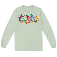 Matcha Easter Teacher Easter Day Long Sleeve Tee - Neo Western
