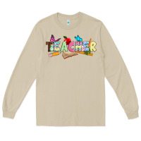 Mushroom Easter Teacher Easter Day Long Sleeve Tee - Neo Western