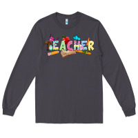 Smoke Easter Teacher Easter Day Long Sleeve Tee - Neo Western