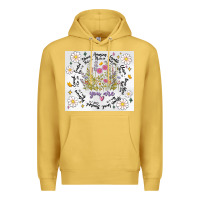 Antique Gold god says you are inflated Premium Hoodie - MaliasSmallBusiness