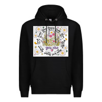 Black god says you are inflated Premium Hoodie - MaliasSmallBusiness