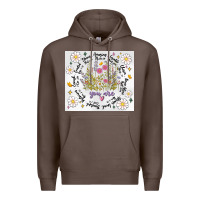 Coffee god says you are inflated Premium Hoodie - MaliasSmallBusiness