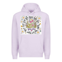 Lilac god says you are inflated Premium Hoodie - MaliasSmallBusiness