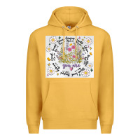 Mustard god says you are inflated Premium Hoodie - MaliasSmallBusiness