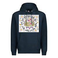 Navy god says you are inflated Premium Hoodie - MaliasSmallBusiness