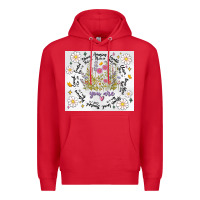 Red god says you are inflated Premium Hoodie - MaliasSmallBusiness
