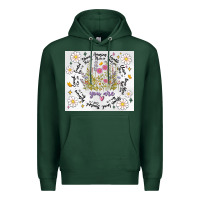 Sports Green god says you are inflated Premium Hoodie - MaliasSmallBusiness