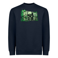 Navy money Heavyweight Sweatshirt - Unal Design
