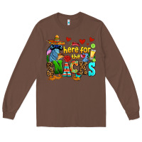 Chestnut here for the snacks Long Sleeve Tee - AdoDesignShop