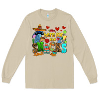 Mushroom here for the snacks Long Sleeve Tee - AdoDesignShop