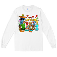White here for the snacks Long Sleeve Tee - AdoDesignShop