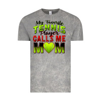 Cloud Rock my favorite tennis player calls me mom Vintage Tee - Zillion Design Studio