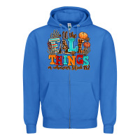 True Royal all the fall thıngs or whatever Zipper Hoodie - AdoDesignShop