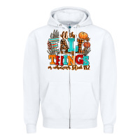 White all the fall thıngs or whatever Zipper Hoodie - AdoDesignShop