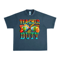 Midnight Navy teacher off duty Urban Heavy Tee - texasbilliewilder