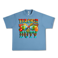 Pebble Blue teacher off duty Urban Heavy Tee - texasbilliewilder