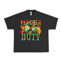 Pigment Black teacher off duty Urban Heavy Tee - texasbilliewilder