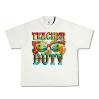 Pistachio teacher off duty Urban Heavy Tee - texasbilliewilder