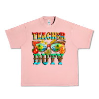 Salmon teacher off duty Urban Heavy Tee - texasbilliewilder