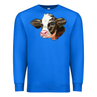 True Royal holstein calf face Premium Sweatshirt - LillyAllenDesigns