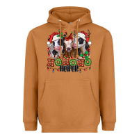 Meerkat ho ho ho heifer christmas heifers Heavyweight Hoodie - Jasminsmagicworld
