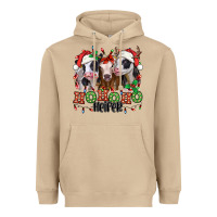 Mushroom ho ho ho heifer christmas heifers Heavyweight Hoodie - Jasminsmagicworld