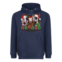 Navy ho ho ho heifer christmas heifers Heavyweight Hoodie - Jasminsmagicworld