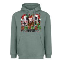 Sage ho ho ho heifer christmas heifers Heavyweight Hoodie - Jasminsmagicworld