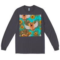 Smoke rock n roll hands seamless pattern Long Sleeve Tee - HRA Design Shop