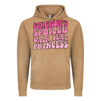 Vintage Camel somebodys spoiled back seat princess Vintage Hoodie - MaliasSmallBusiness